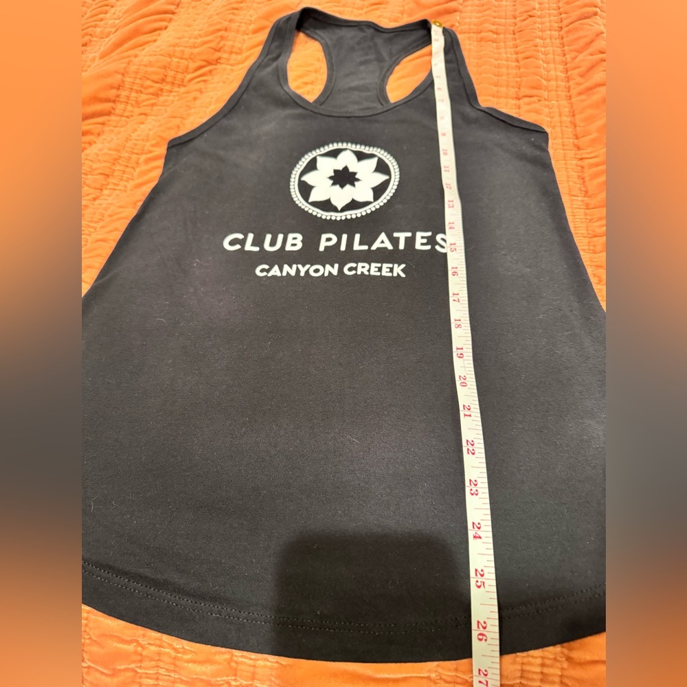 Club Pilates Razorback Tank Top - Black - Medium - Picture 3 of 6